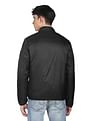 Flying Machine High Neck Solid Puffer Jacket