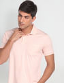 Arrow Solid Cotton Polo Shirt