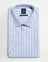 Arrow Liberty Classic Regular Fit Vertical Striped Shirt