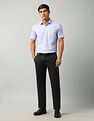 Arrow Liberty Classic Regular Fit Vertical Striped Shirt