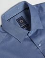 Arrow Patterned Dobby Slim Shirt