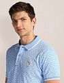 U.S. Polo Assn. Floral Print Slim Fit Polo Shirt