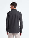 Flying Machine Vertical Stripe Seersucker Shirt