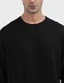 Calvin Klein Jeans Check Pattern Sweater