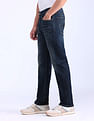 Flying Machine Freddie Slim Straight Fit Whiskered Jeans