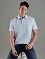 Tommy Hilfiger Solid Regular Fit Cotton Polo T-Shirt