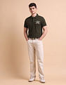 U.S. Polo Assn. Denim Co. Brand Printed Muscle Fit Polo Shirt