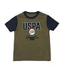 U.S. Polo Assn. Kids Boys Pure Cotton Regular Fit T-Shirt