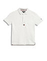 Tommy Hilfiger Kids Boys Printed Regular-Fit Cotton Polo T-Shirt