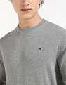 Tommy Hilfiger Solid Regular-Fit Cotton Sweater