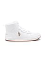 U.S. Polo Assn. Women Round Toe Solid Rowan Sneakers