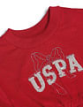 U.S. Polo Assn. Kids Girls Cotton A-line Dress
