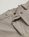 Arrow Regular Fit Mid Rise Trousers