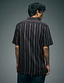 Flying Machine Vertical Striped Original Cuban Shirt