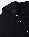 Flying Machine Patch Pocket Solid Shirt