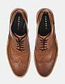 Cole Haan Men Tan 2.ZERØGRAND Stitchlit Oxford Shoes