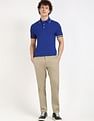 Tommy Hilfiger Solid Slim-Fit Cotton Polo Shirt