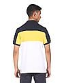 U.S. Polo Assn. Cotton Colour Block Polo Shirt