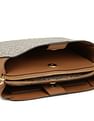 Calvin Klein Monogram Print Hailey Crossbody Bag