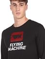 Flying Machine Long Sleeve Brand Print T-Shirt