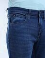 Flying Machine Slash Slim Tapered Fit Light Washed Jeans