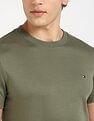 Tommy Hilfiger Solid Slim-Fit Cotton T-Shirt