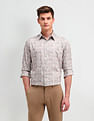 Arrow Newyork Manhattan Slim Fit All-Over Shirt
