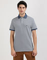 Tommy Hilfiger Horizontal Stripes Slim Fit Polo Shirt