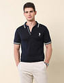 U.S. Polo Assn. Solid Monochrome Polo Shirt