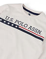 U.S. Polo Assn. Kids Boys Brand Regular Fit Sweatshirt