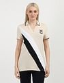 Tommy Hilfiger Regular Fit Diagonal Striped Polo Shirt