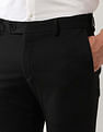 Arrow Regular Fit Solid Trousers