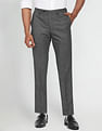 Arrow Heathered Hudson Tailored Fit Trousers