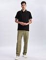 Calvin Klein Jeans Regular-Fit Solid Cotton Polo Shirt