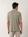 Arrow Solid Pure Cotton Polo Shirt
