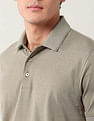 Arrow Solid Pure Cotton Polo Shirt