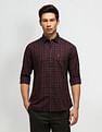 Arrow Sport Slim Fit Dupplin Checked Shirt