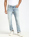 Tommy Hilfiger Mid-Wash Regular-Fit Mid-Rise Jeans