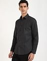 Calvin Klein Jeans Striped Slim-Fit Cotton Shirt