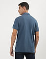 Tommy Hilfiger Zip Placket Tipping Polo Shirt