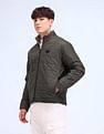 Flying Machine Regular Fit Solid Padded Jacket