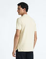 Flying Machine Horizontal Stripe Cotton Polo Shirt