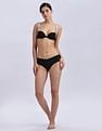 Calvin Klein Underwear Black Solid Low Rise Panties