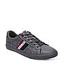 U.S. Polo Assn. Men Brand Print Lace Up Angus Sneakers