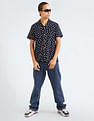 Tommy Hilfiger Cuban Collar Polka Dot Shirt