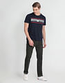 U.S. Polo Assn. Denim Co. Harold Slim Straight Fit Green Jeans