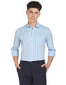 Arrow Outline Check Manhattan Slim Fit Shirt