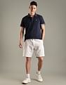 Tommy Hilfiger Solid Regular-Fit Cotton Polo Shirt