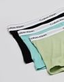 Calvin Klein Underwear Multi-Coloured Solid Low Rise Trunk - Pack Of 3