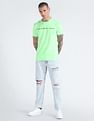 Calvin Klein Sustainable Distressed Dad Jeans
